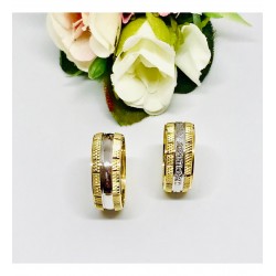 925 Ayar Altın Kaplama Çift Alyans