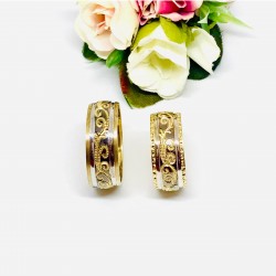 925 Ayar Altın Kaplama Çift Alyans 925 Ayar Altın Kaplama Çift Alyans