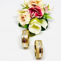 925 Ayar Altın Kaplama Çift Alyans 925 Ayar Altın Kaplama Çift Alyans