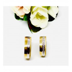 925 Ayar Altın Kaplama Çift Alyans