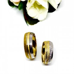 925 Ayar Altın Kaplama Çift Alyans 925 Ayar Altın Kaplama Çift Alyans