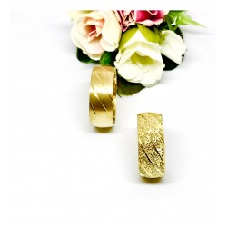 925 Ayar Altın Kaplama Çift Alyans