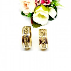 925 Ayar Altın Kaplama Çift Alyans 925 Ayar Altın Kaplama Çift Alyans