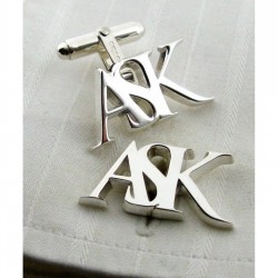 925 Ayar Aşk Tasarım Gümüş Hediyelik Kol Düğmesi 925 Ayar Aşk Tasarım Gümüş Hediyelik Kol Düğmesi