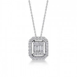 925 Ayar Baget Kadın Kolye Özel Gün Hediyesi