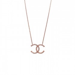 925 Ayar Chanel Gümüş Kolye