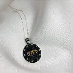 925 Ayar Göktürkçe Türk Yazılı Unisex Gümüş Hediyelik Kolye