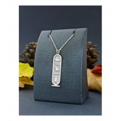 925 Ayar Gümüş Antik Mısır Hiyeroglif İsim Hediyelik Kolye