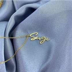 925 Ayar Gümüş Imza Kolye