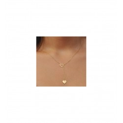 925 Ayar Gümüş Kalp Detaylı Kişiye Özel Harf Gümüş Kolye