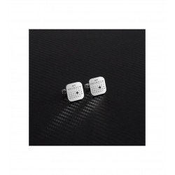 925 Ayar Gümüş Kişiye Özel Tarihli Takvim Model Erkek Kol Düğmesi