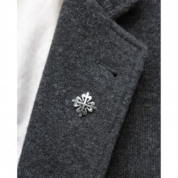 925 Ayar Gümüş Özel Tasarım Erkek Gümüş Yaka İğnesi