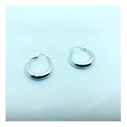 925 Ayar Halka Gümüş Hediyelik Kadın Küpe