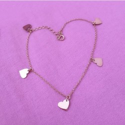 925 Ayar Kalp Model Kadın Gümüş Halhal 925 Ayar Kalp Model Kadın Gümüş Halhal