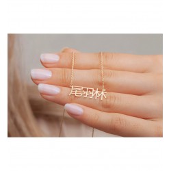 925 Ayar Kişiye Özel Çince İsim Yazılı Gold Tasarım Hediyelik Kolye