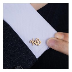 925 Ayar Kişiye Özel Harf Model Erkek Gold Kol Düğmesi Özel Gün Hediyesi 925 Ayar Kişiye Özel Harf Model Erkek Gold Kol Düğmesi Özel Gün Hediyesi