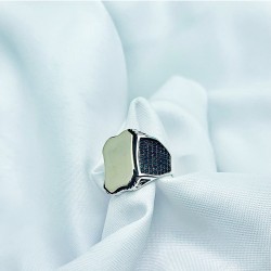 925 Ayar Kişiye Özel İsim ve Tarih Yazılabilen Hediyelik Erkek Yüzük