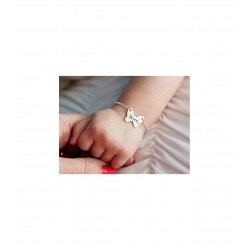 925 Ayar Kişiye Özel İsimli Bebek Çocuk Unisex Gümüş Künye