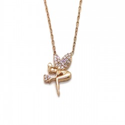 925 Ayar Melek Kolye