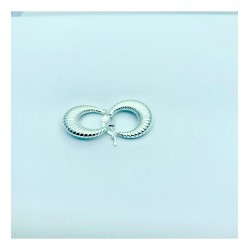 925 Ayar Midye Model Gümüş Kadın Küpe Özel Gün Hediyesi