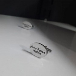 925 Ayar Oval Plaka Kişiye Özel İsimli Erkek Hediyelik Kol Düğmesi Özel Gün Hediyesi 925 Ayar Oval Plaka Kişiye Özel İsimli Erkek Hediyelik Kol Düğmesi Özel Gün Hediyesi