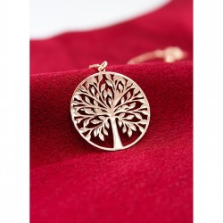 925 Ayar Rose Hayat Ağacı Gümüş Tasarım Kolye