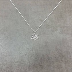 925 Ayar Şans Çiçeği Gümüş Hediyelik Kadın Kolye