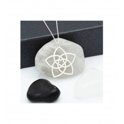 925 Ayar Venüs Aşk Çiçeği Gümüş Kadın Kolye