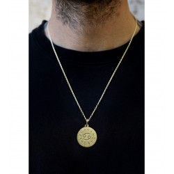 925 Ayar Yengeç Burcu Erkek Gümüş Hediyelik Kolye