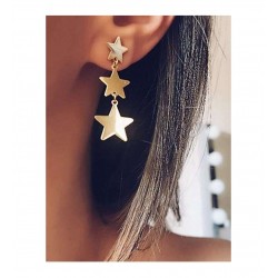 925 Ayar Yıldız Model Gümüş Kadın Küpe