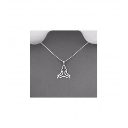 925 Ayar Yoga Model Gümüş Hediyelik Kadın Kolye