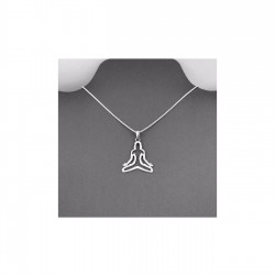 925 Ayar Yoga Model Gümüş Hediyelik Kadın Kolye