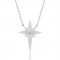 Silver Alya Gümüş Kutup Yıldızı Isimli Kadın Kolye