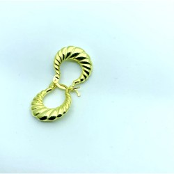 925 Ayar Istiridye Model Halka Gümüş Kadın Küpe 925 Ayar Istiridye Model Halka Gümüş Kadın Küpe