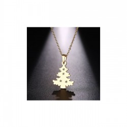 Çam Ağacı Model Gümüş Hediyelik Kadın Kolye