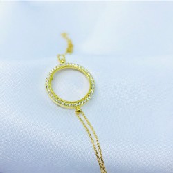 Çeyrek Levhası Gümüş Bileklik