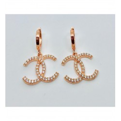 Chanel Gümüş Kadın Küpe Özel Gün Hediyesi