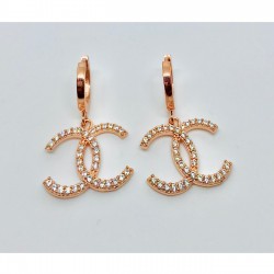 Chanel Gümüş Kadın Küpe Özel Gün Hediyesi