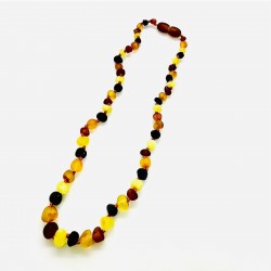 Damla Kehribar Unisex Bebek Kolye Damla Kehribar Unisex Bebek Kolye