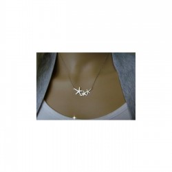 Deniz Yıldızı Model 925 Ayar Gümüş Hediyelik Kadın Kolye