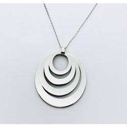 Dörtlü Halka İsim Kolye