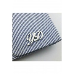 El Yazısı Harf Kol Düğmesi