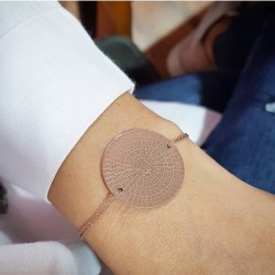 Esmaül Hüsna Allah'ın 99 İsimi Yazılı Gümüş Bileklik