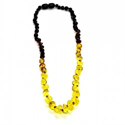 Gökkuşağı Bebek Kehribar Kolye Gökkuşağı Bebek Kehribar Kolye