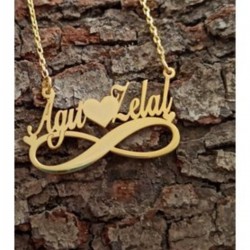 Gümüş 2 Isimli Sonsuzluk Kolye