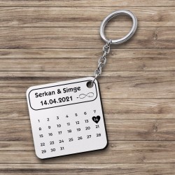 Gümüş Hediyelik Anahtarlık