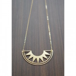 Güneş Model Tasarım 925 Ayar Gümüş Kadın Kolye