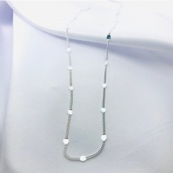 Gurmet Ezme Zincir Model Gümüş Kolye