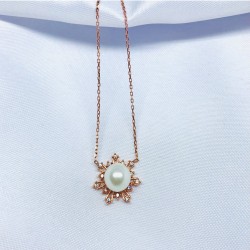 İncili Özel Gün Hediyesi Gümüş Kolye