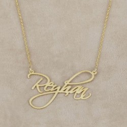 Isimli Gümüş Kolye